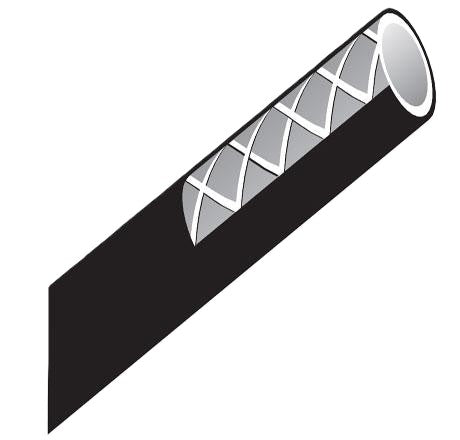 Tubo de freno de aire de nailon (1120-8B-BLK-100)