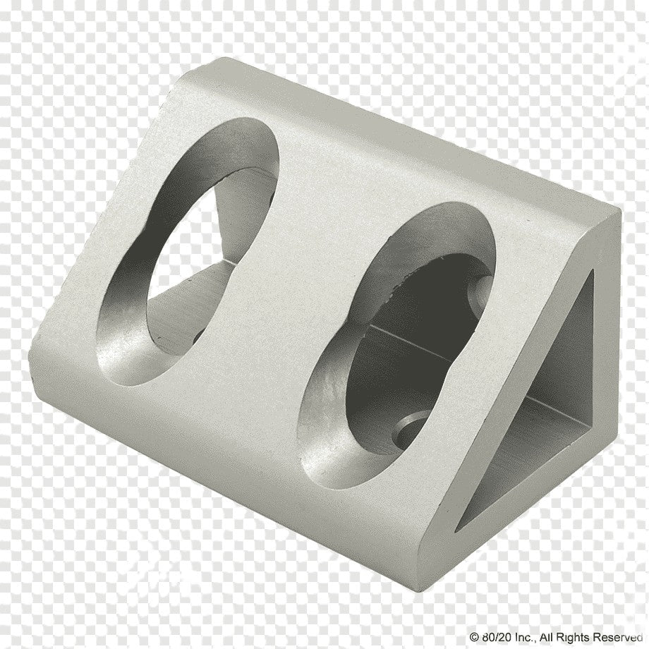 Gusset 40x80 conn - double gst (20-4080m)