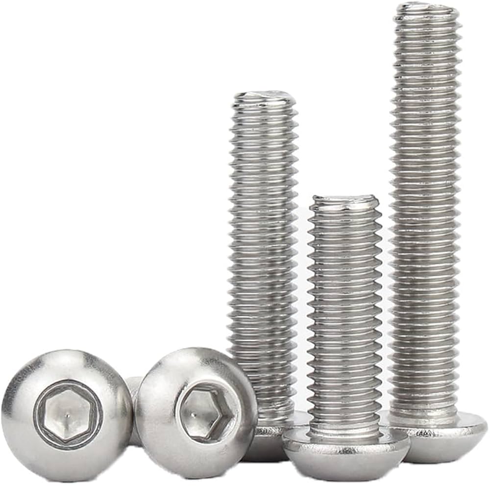 Tornillos métricos, Cabeza abotonada, 16mm (24-114-8)