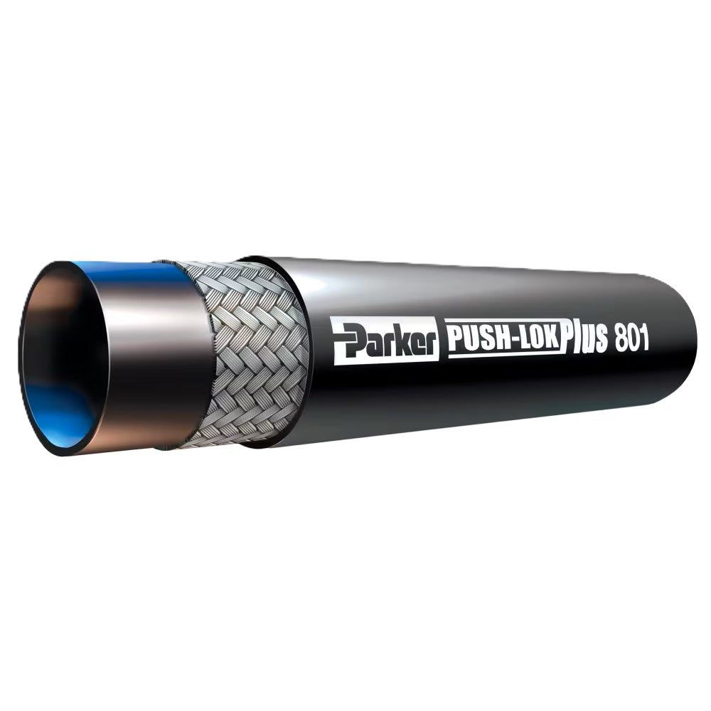 Manguera Push-Lok, presión de trabajo 200-350 psi (801-4-BLK-RL)