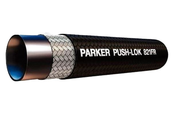 Manguera con resistencia a fuego (821FR-6-BLK-RL)