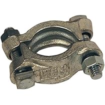 Abrazadera en 2 1/2", doble perno (DL306)