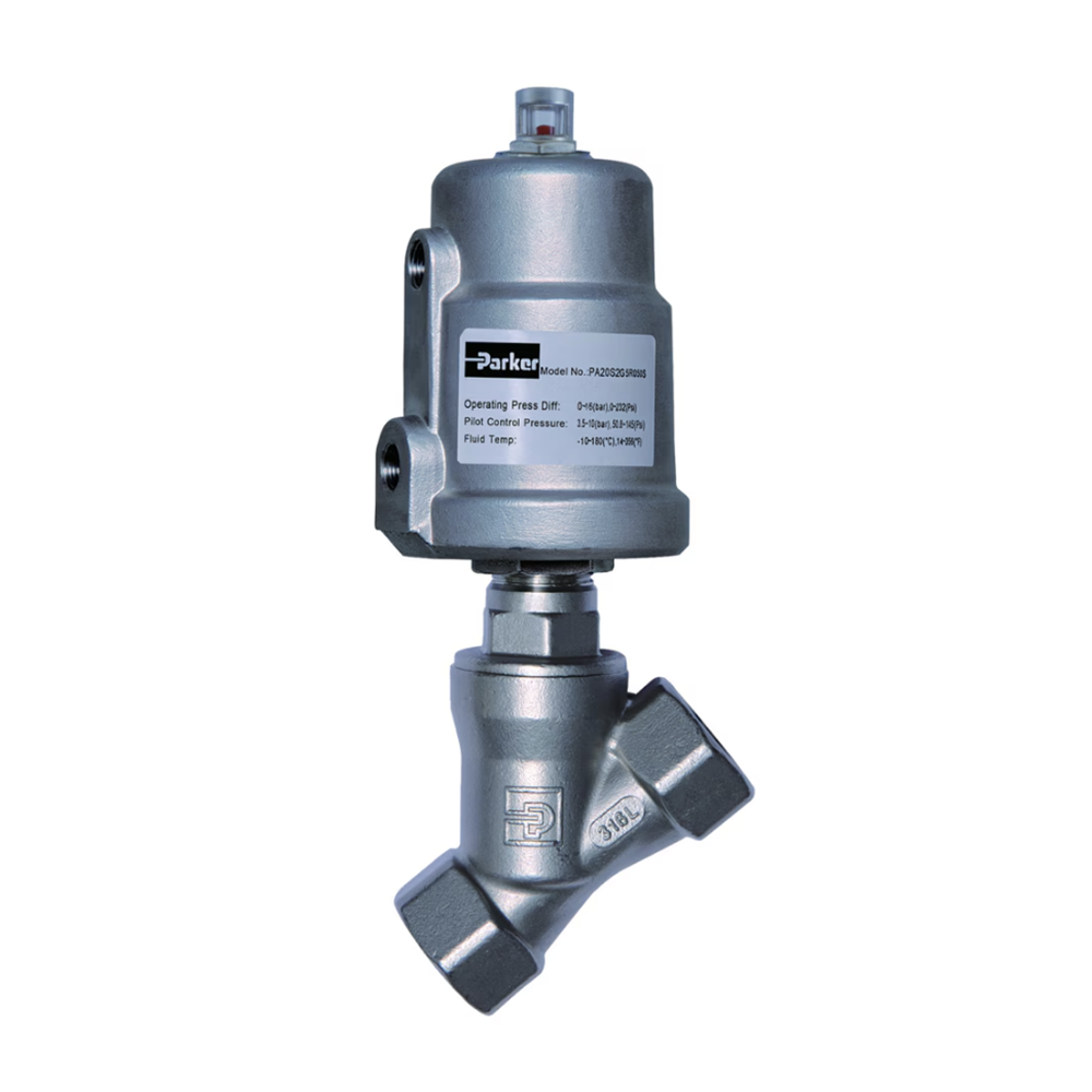 PA Series Angle Seat Valves (PA25SAN6R063S)