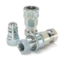 Acoplamientos rápidos hidráulicos antiderrames de cara plana, ISO 16028, HTMA - Series FEM y FEC (FEM-502-8FP)