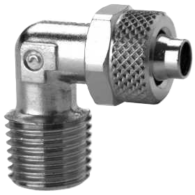 Conector codo hembra fijo (1493 8/6-1/8)