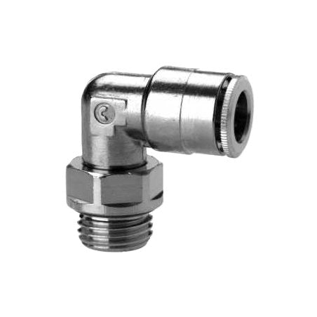 Racor super rapido codo macho (6522 3-M3)