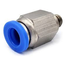 Accesorio neumático macho con conector hexagonal (ML-04-4)