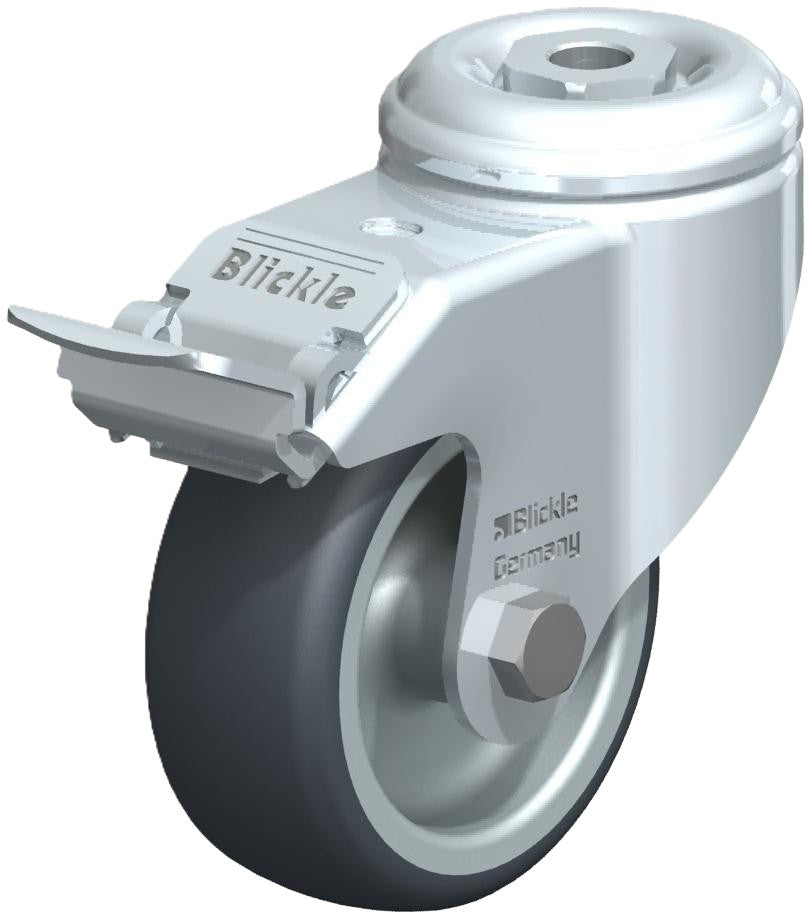 Rueda giratoria con freno (21-310)