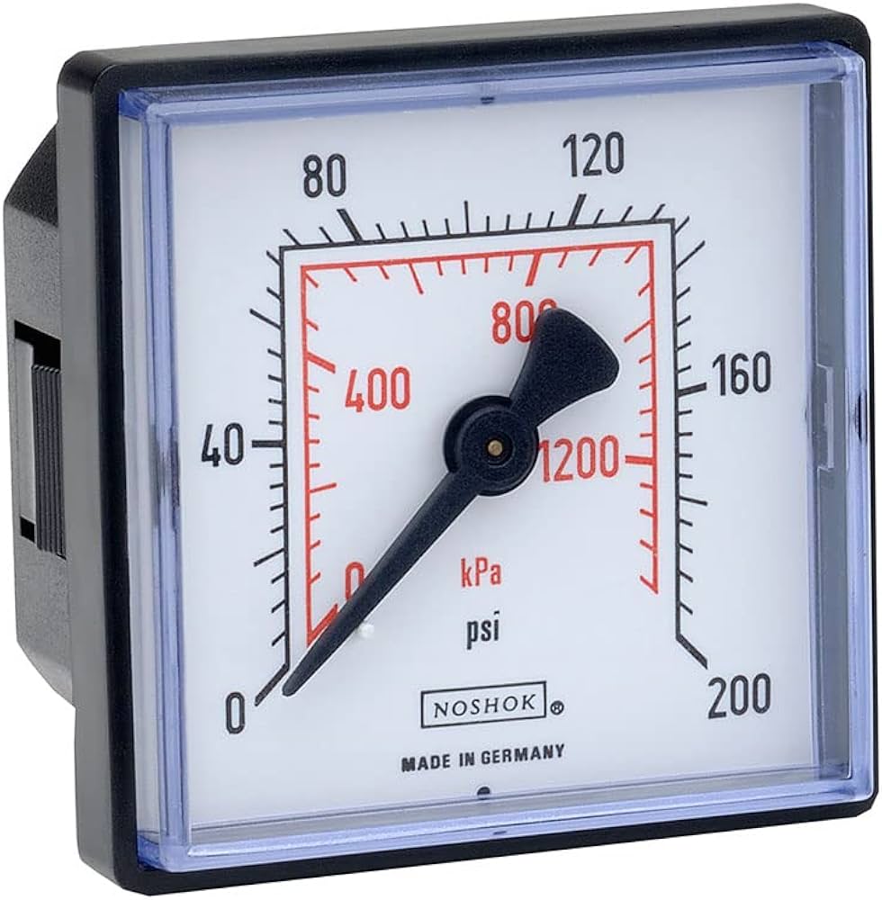 Manómetro cuadrado 0-60 (K4511SCR060)