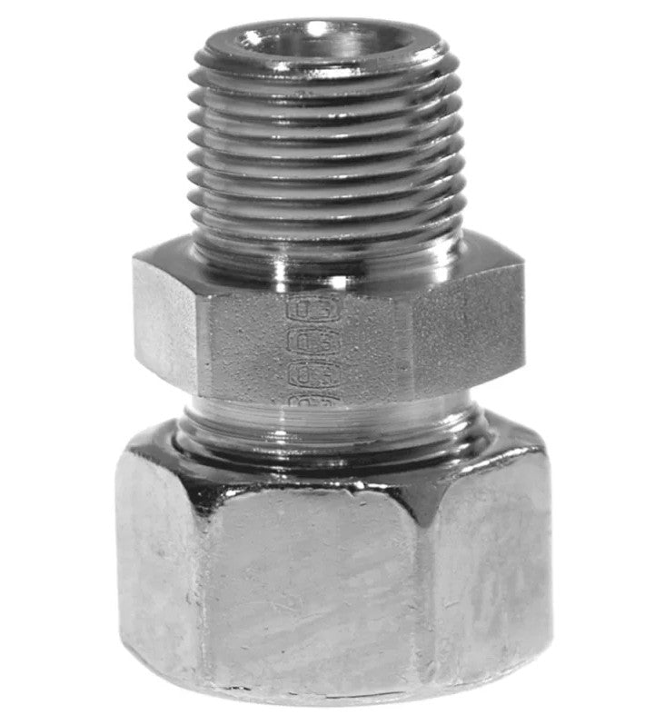 Racores de tubo hidráulicos de alta presión para espiga macho DIN Ermeto (EGE10L1/4NPTCF)