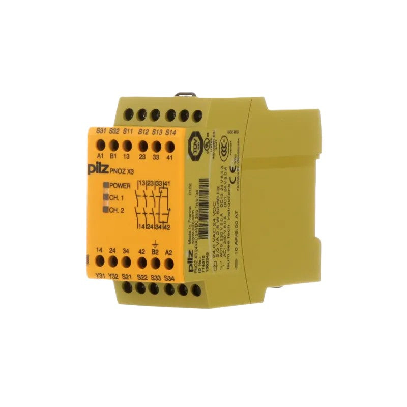 Modulo pliz tipo pnoz 24 vdc (PNOZX3)